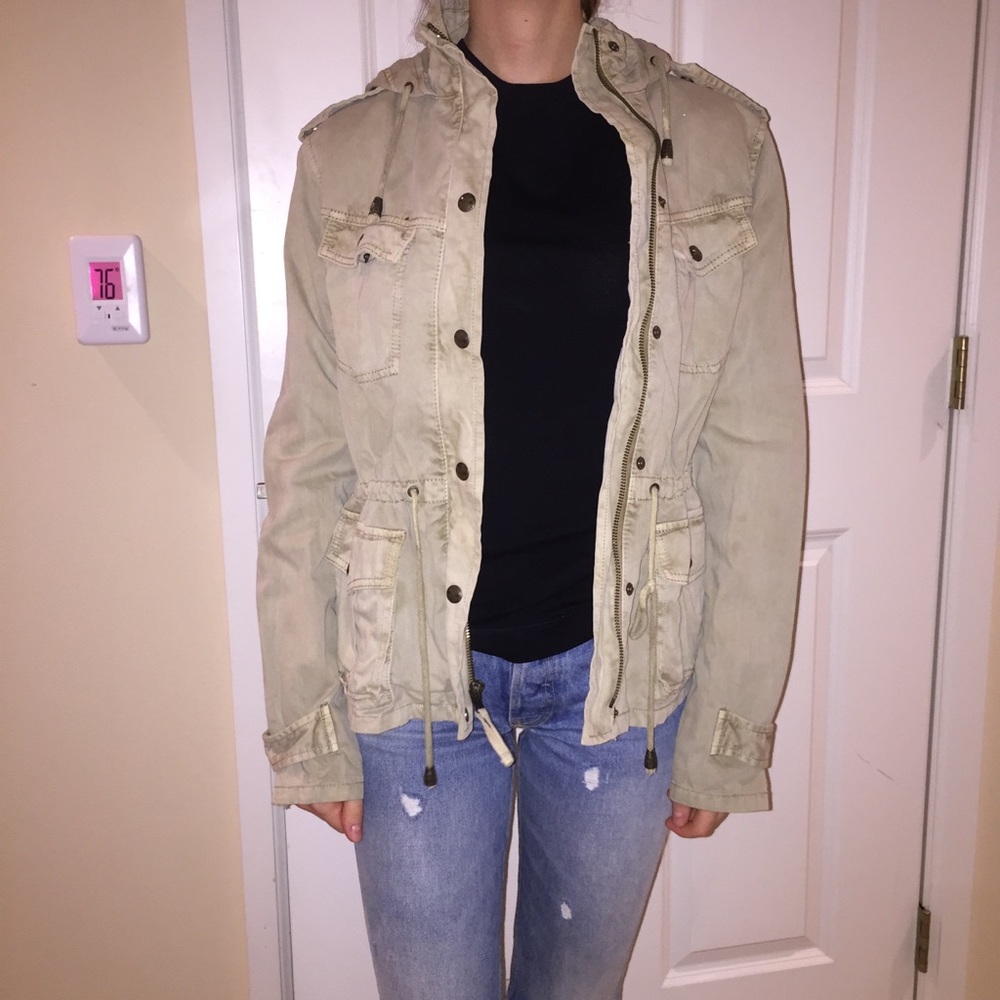 TAN Talula (Aritzia) Troop Jacket Medium